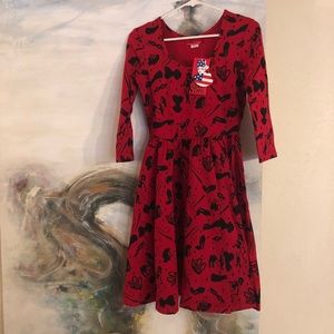 Deadly Dames Fetish Print NWT Small belt included!